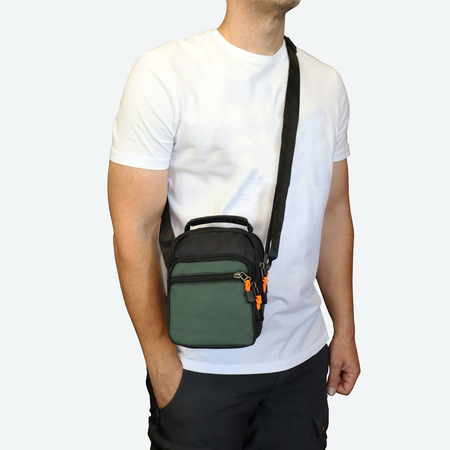 ΤΣΑΝΤΆΚΙ ΏΜΟΥ BENZI ΜΑΎΡΟ/ΠΡΆΣΙΝΟ BZ5767