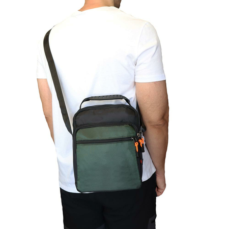 ΤΣΑΝΤΆΚΙ ΏΜΟΥ BENZI ΜΑΎΡΟ/ΠΡΆΣΙΝΟ BZ5764