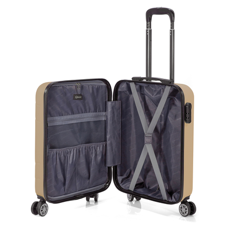 ΒΑΛΊΤΣΑ ΚΑΜΠΊΝΑΣ ΜΕ ΠΡΟΈΚΤΑΣΗ BENZI ΧΡΥΣΌ BZ5784