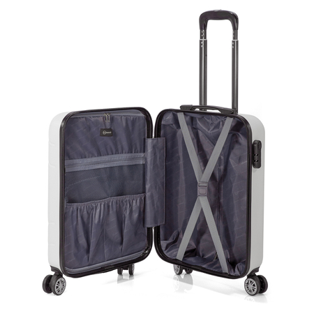 ΒΑΛΊΤΣΑ ΚΑΜΠΊΝΑΣ ΜΕ ΠΡΟΈΚΤΑΣΗ BENZI ΛΕΥΚΌ BZ5784