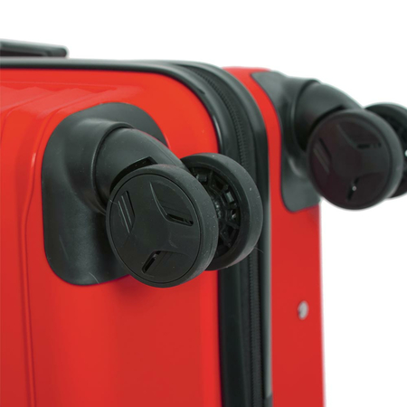 ΣΕΤ 3 ΒΑΛΊΤΣΕΣ AMBER ΚΌΚΚΙΝΟ AM1015