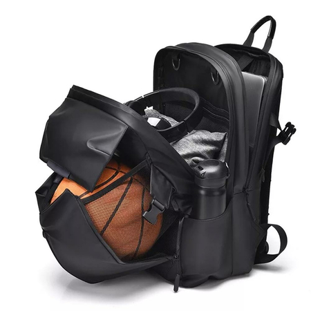 ΣΑΚΊΔΙΟ ΜΕ ΘΉΚΗ LAPTOP 15.6" AMBER ΜΑΎΡΟ AM2035