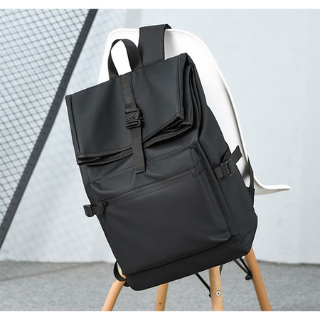 ΣΑΚΊΔΙΟ ΜΕ ΘΉΚΗ LAPTOP 15.6" AMBER ΜΑΎΡΟ AM2045