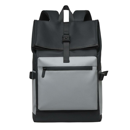 ΣΑΚΊΔΙΟ ΜΕ ΘΉΚΗ LAPTOP 15.6" AMBER ΜΑΎΡΟ/ΓΚΡΙ AM2045