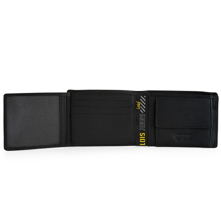 ΠΟΡΤΟΦΌΛΙ ΑΝΔΡΙΚΌ ΔΕΡΜΆΤΙΝΟ LOIS ΜΑΎΡΟ 205241-01