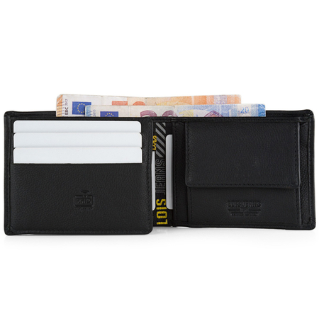 ΠΟΡΤΟΦΌΛΙ ΑΝΔΡΙΚΌ ΔΕΡΜΆΤΙΝΟ LOIS ΜΑΎΡΟ 205241-01