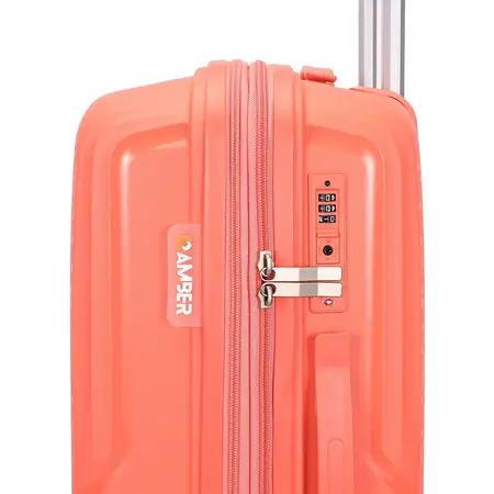 ΣΕΤ 3 ΒΑΛΊΤΣΕΣ ΜΕ ΠΡΟΈΚΤΑΣΗ AMBER PEACH RED AM1017