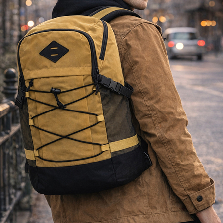 ΣΑΚΊΔΙΟ ΕΚΔΡΟΜΙΚΌ BENZI ΚΊΤΡΙΝΟ BZ5866