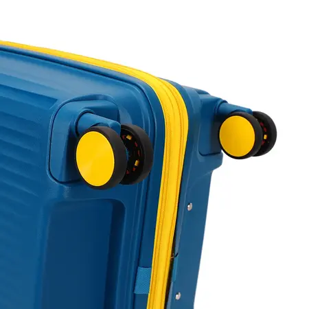 ΣΕΤ 2 ΤΕΜΑΧΊΩΝ (ΒΑΛΊΤΣΑ ΚΑΜΠΊΝΑΣ & BEAUTY CASE) AMBER ΜΠΛΕ AM1017