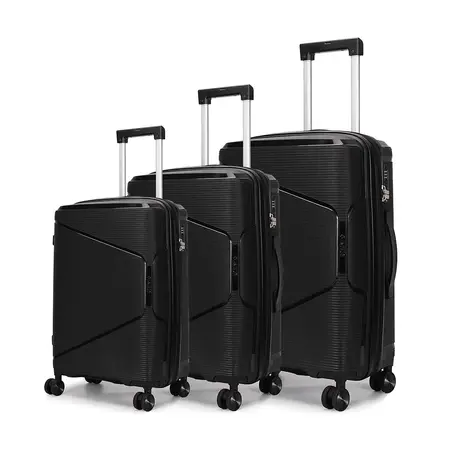 ΣΕΤ 3 ΒΑΛΊΤΣΕΣ ΜΕ ΠΡΟΈΚΤΑΣΗ AMBER ΜΑΎΡΟ AM1018