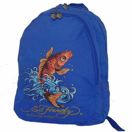 ΣΑΚΊΔΙΟ ΠΛΆΤΗΣ ED HARDY ORIGINAL ΜΠΛΕ ED03