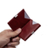 πορτοφόλι Εxentri δερμάτινο κόκκινο με RFID προστασία