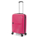 Βαλίτσα Καμπίνας Ροζ με 4 διπλές ρόδες πολλαπλών κατευθύνσεων (360°)