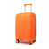 βαλίτσα μεσαία με προέκταση πορτοκαλί