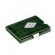 Πορτοφόλι για κάρτες δερμάτινο με rfid προστασία σε πράσινο χρώμα