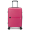Βαλίτσα Μεγάλη Ροζ με 4 διπλές ρόδες πολλαπλών κατευθύνσεων (360°) και TSA κλειδαριά