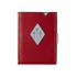 Πορτοφόλι για κάρτες δερμάτινο με rfid προστασία σε κόκκινο χρώμα